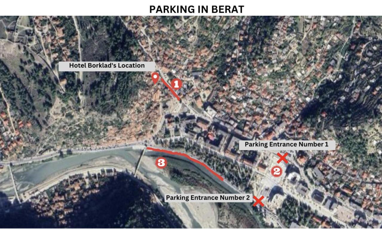 Hotel Borklad Berati Exterior foto